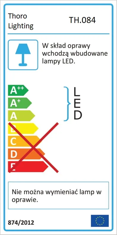 Lampa wisząca PINNE 150 - czarny / 3000 K