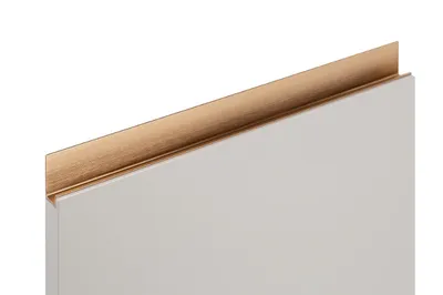Uchwyt krawędziowy JEY 0127/347 mosiądz cava szczotkowany Viefe