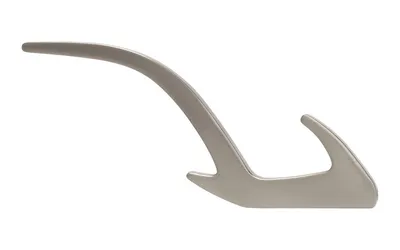 Wieszak 2432 - efekt stali szlachetnej / wys. 150 mm
