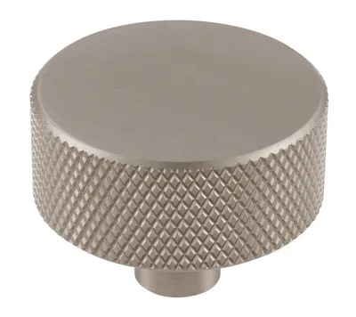 Gałka 2464 - efekt matowej stali szlachetnej / fi 33 mm