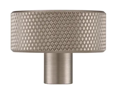 Gałka 2464 - efekt matowej stali szlachetnej / fi 33 mm
