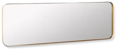 Lustro ścienne MARCO 55x150,5 - złoty antyczny