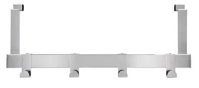 Wieszak drzwiowy 2569 4 haczyki - chrom połysk / wys. 114 mm
