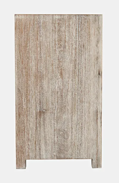 Komoda 3-drzwiowa drewniana AVOLA - naturalny
