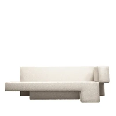 Sofa PRIMITIVE - boucle brązowy
