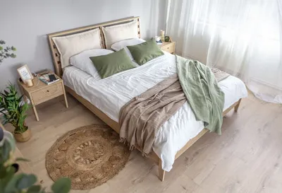 Zagłówek do łóżka COZY 160 CZ-06 - beżowy