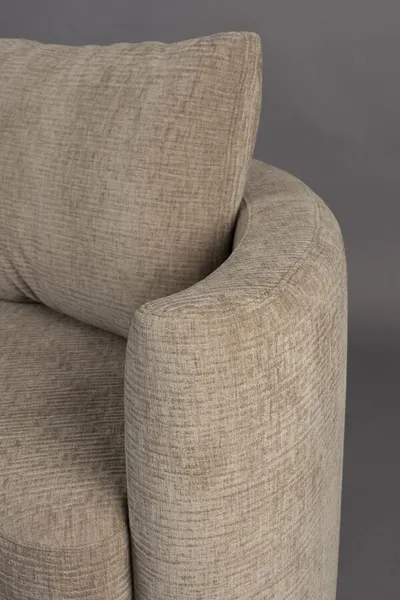 Sofa FERNON - karmelowy brąz