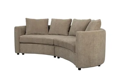 Sofa FERNON - karmelowy brąz