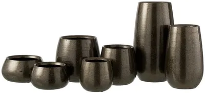 Doniczka ceramiczna zielona 14cm