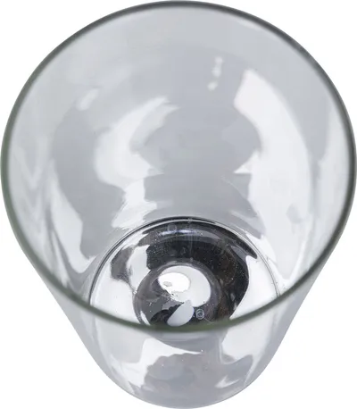 Szklanka ELECTRA 520 ml - transparentny/srebrny