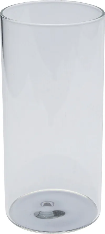 Szklanka ELECTRA 520 ml - transparentny/srebrny