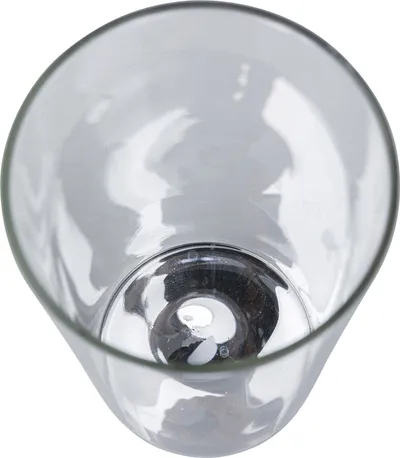 Szklanka ELECTRA 520 ml - transparentny/srebrny