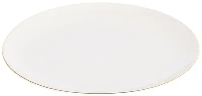 Talerz obiadowy porcelanowy biały 27 cm