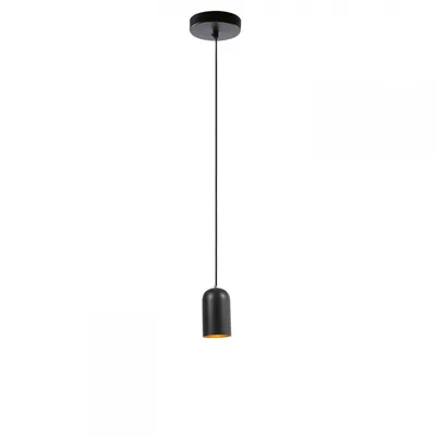Lampa wisząca metalowa EULOGIA - czarny