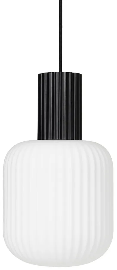Lampa wisząca LOLLY - biały/czarny
