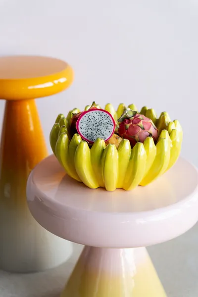 Misa dekoracyjna BANANAS - żółty
