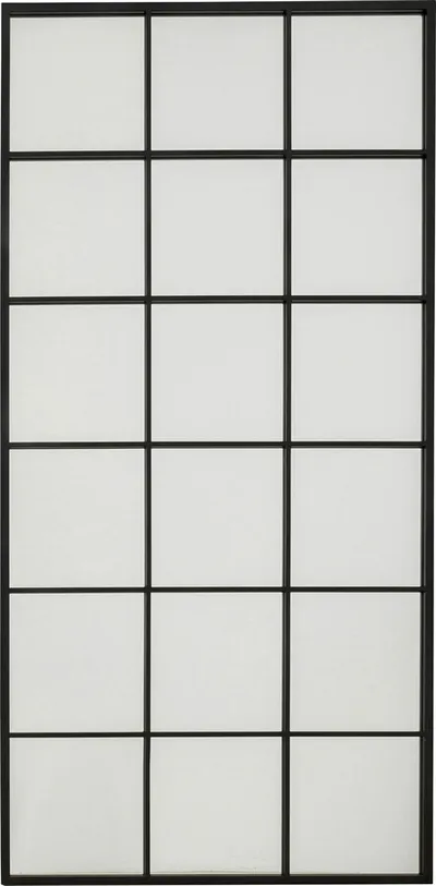 Lustro ścienne FINESTRA 90x180 - czarny