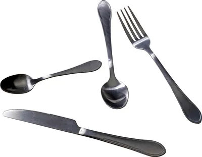 Zestaw 16 sztućców CUCINA - grafit mat