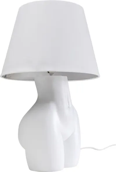 Lampa stołowa DONNA - biały