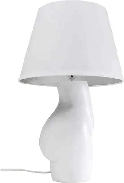 Lampa stołowa DONNA - biały