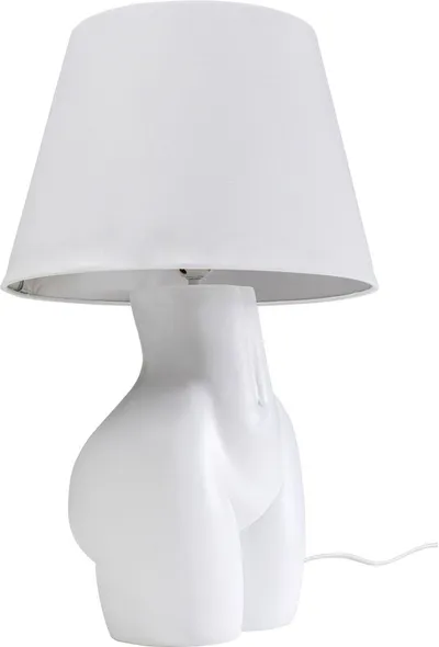 Lampa stołowa DONNA - biały