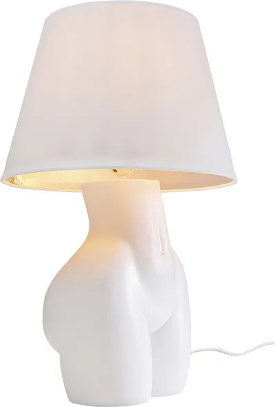 Lampa stołowa DONNA - biały