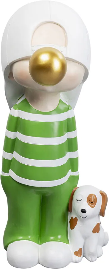Dekoracja stojąca BUBBLE BOY - zielony