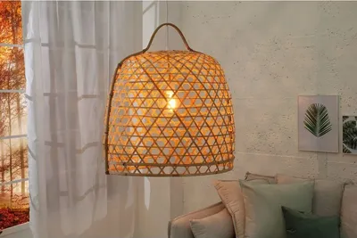 Lampa wisząca CESTERO - naturalny