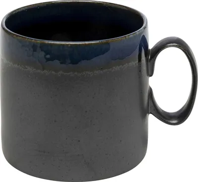 Kubek z uchem KASSANDRA 500 ml - czarny