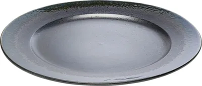Talerz obiadowy KASSANDRA 28 cm - czarny