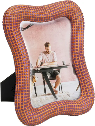 Ramka na zdjęcia WAVY 13x18 - pomarańczowy