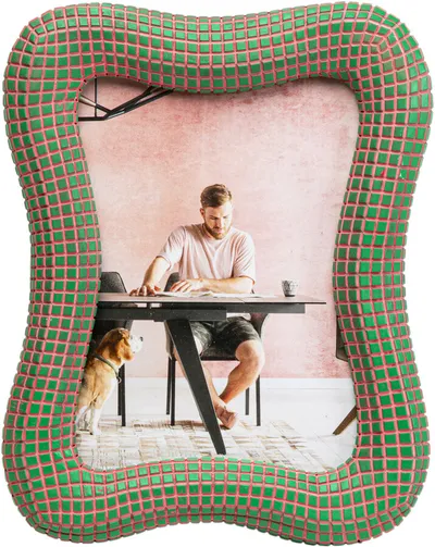 Ramka na zdjęcia WAVY 13x18 - zielony