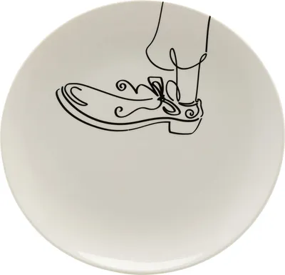 Filiżanka ze spodkiem FAVOLA BANANA 160 ml - biały