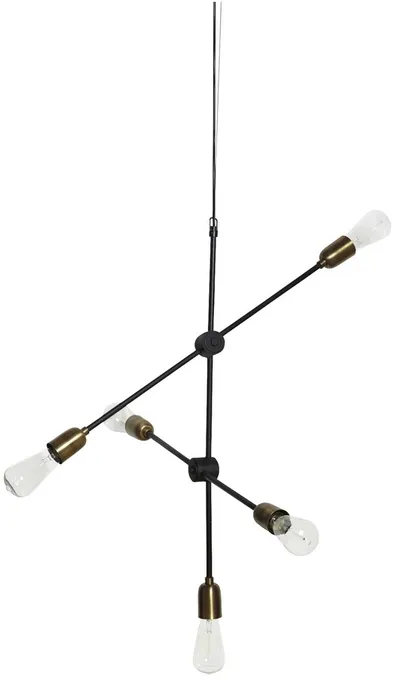 Lampa wisząca MOLECULAR - czarny