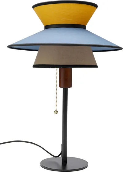 Lampa stołowa RIVA 49 - multikolor