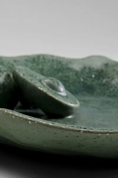 Półmisek z kamionki AVOCADOS 40 - zielony