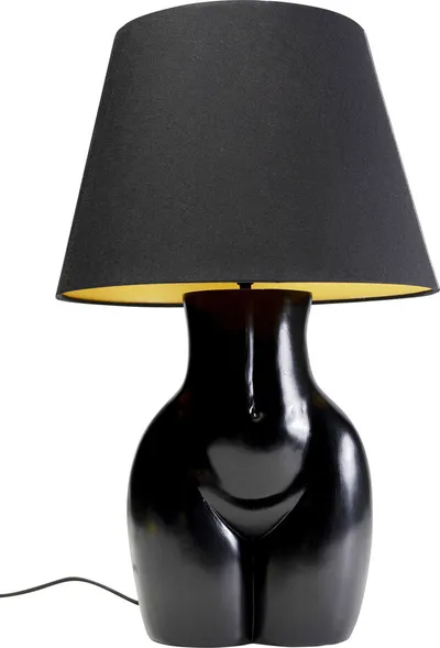 Lampa stołowa DONNA - czarny