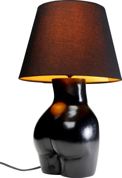 Lampa stołowa DONNA - czarny