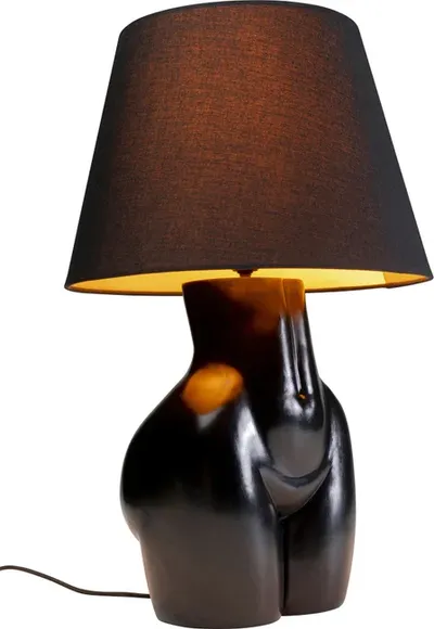 Lampa stołowa DONNA - czarny