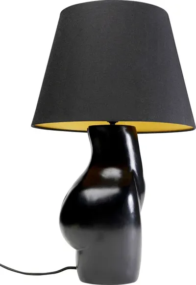 Lampa stołowa DONNA - czarny