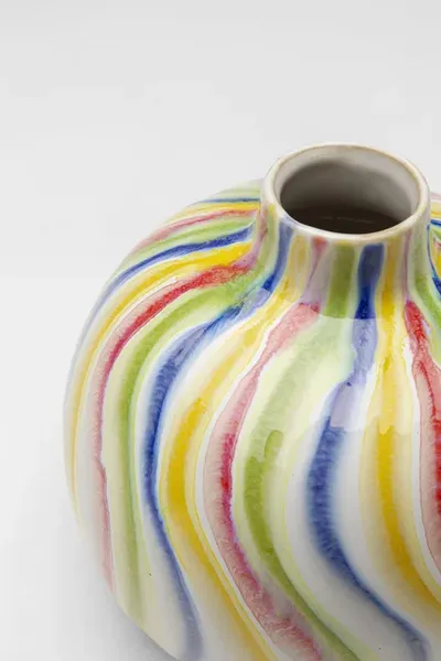 Wazon RIVERS COLORE 14 cm - wielokolorowy
