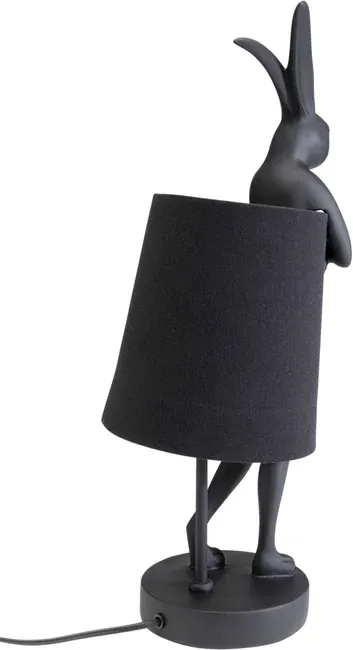 Lampa stołowa ANIMAL RABBIT 50 - czarny mat