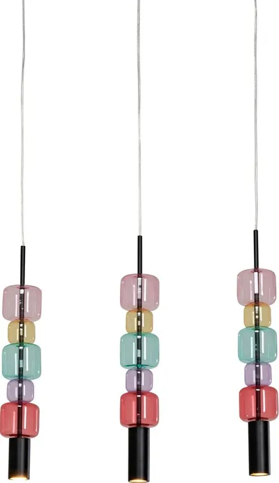 Lampa wisząca CANDY BAR COLORE 70 - multikolor