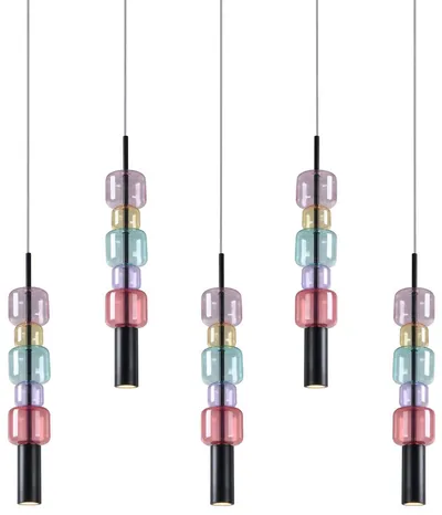 Lampa wisząca CANDY BAR COLORE 100 - multikolor