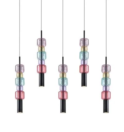 Lampa wisząca CANDY BAR COLORE 100 - multikolor