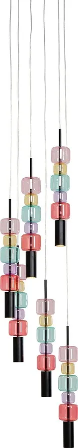 Lampa wisząca CANDY BAR COLORE 41 - multikolor