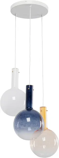 Lampa wisząca MISTERIOSA COLORE 54 - biały/niebieski