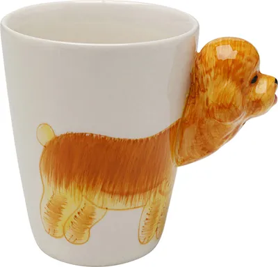 Kubek porcelanowy FUNNY ANIMAL POODLE