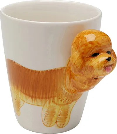 Kubek porcelanowy FUNNY ANIMAL POODLE