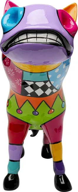 Figurka dekoracyjna osioł 65x54 - wielokolorowy